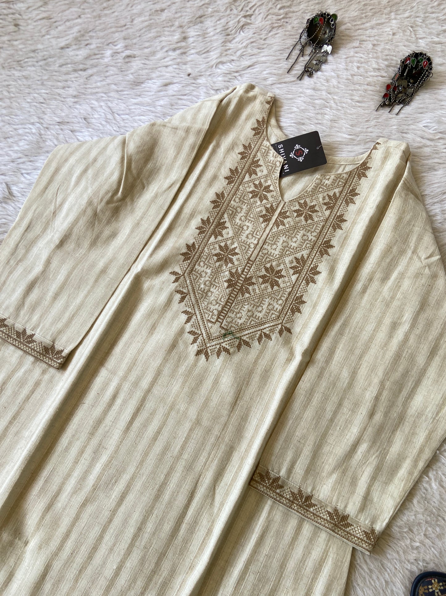 Cotton Straight Khadi Kurti. Cotton Kurti For Women.
