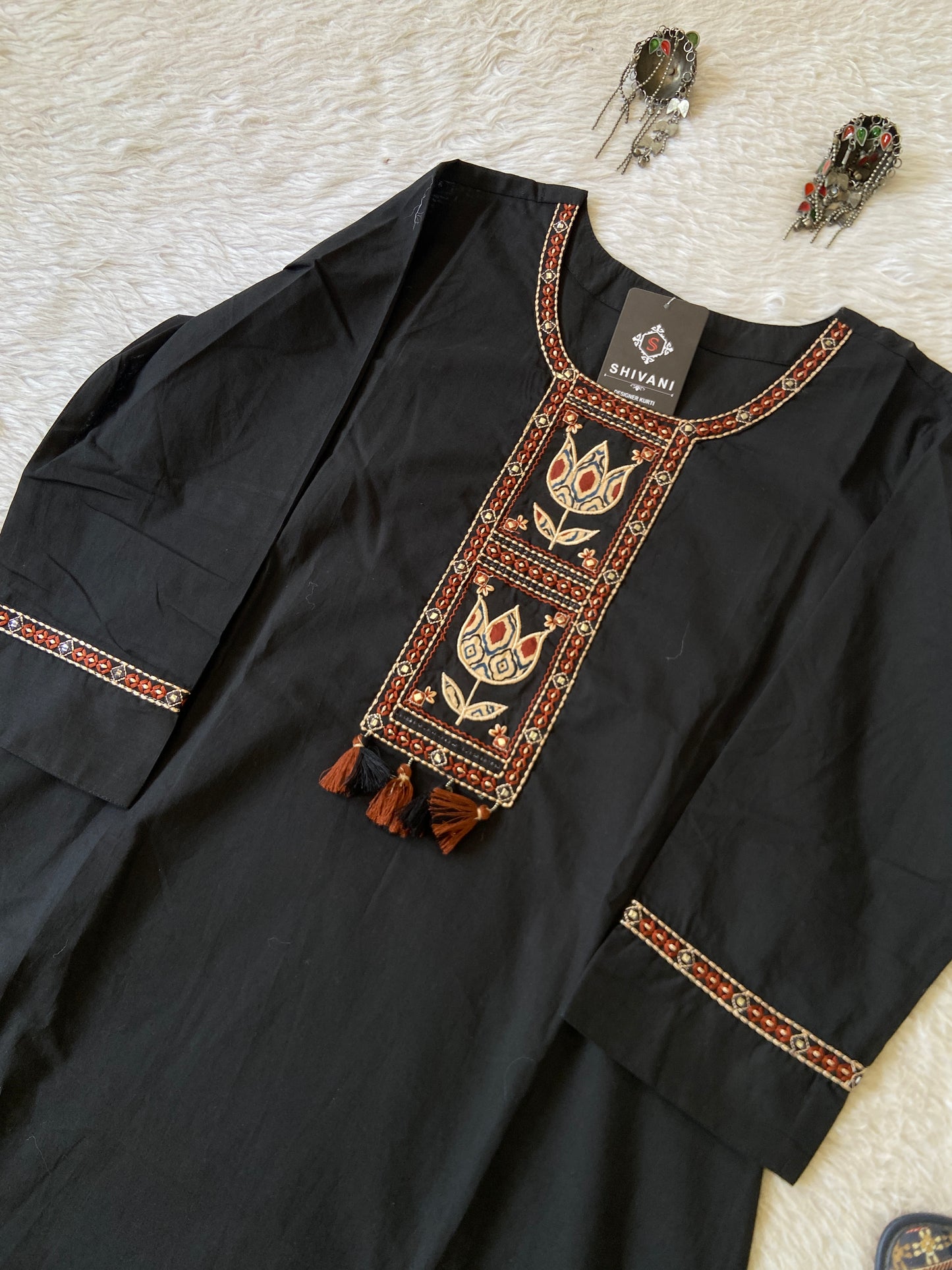 Cotton Straight Kurti (Gamthi Kurti). Cotton Kurti For Women.