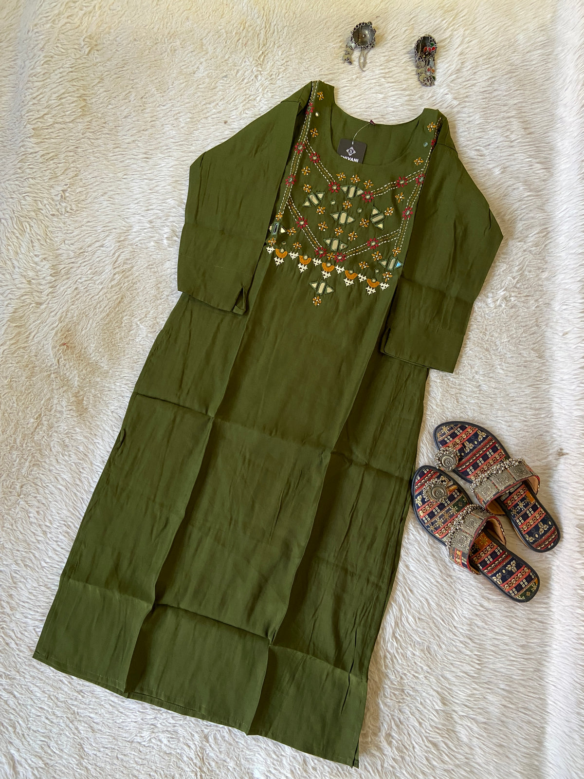 Handwork Straight Silk Kurti. Silk Kurtis For Women Online India. Shop the Latest Festive Summer Collection at Shivani Designer Kurti.