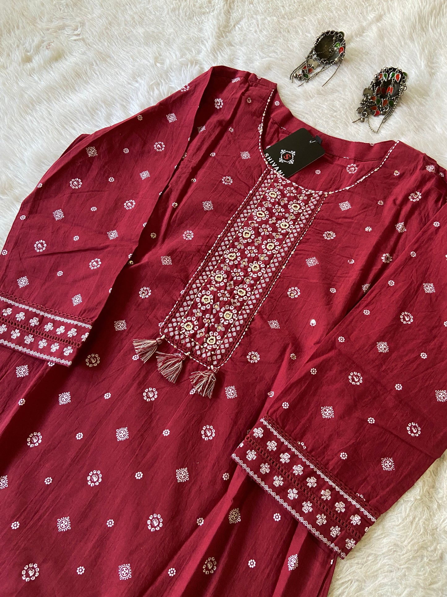 Cotton Straightcut Kurti For Women