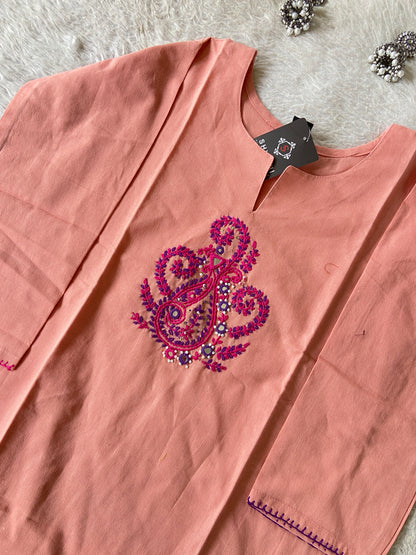 Premium Cotton Co-ord Set With Palazzo. Cotton Co-ord Sets For Women Online India. Shop the Latest Festive Summer Collection at Shivani Designer Kurti.