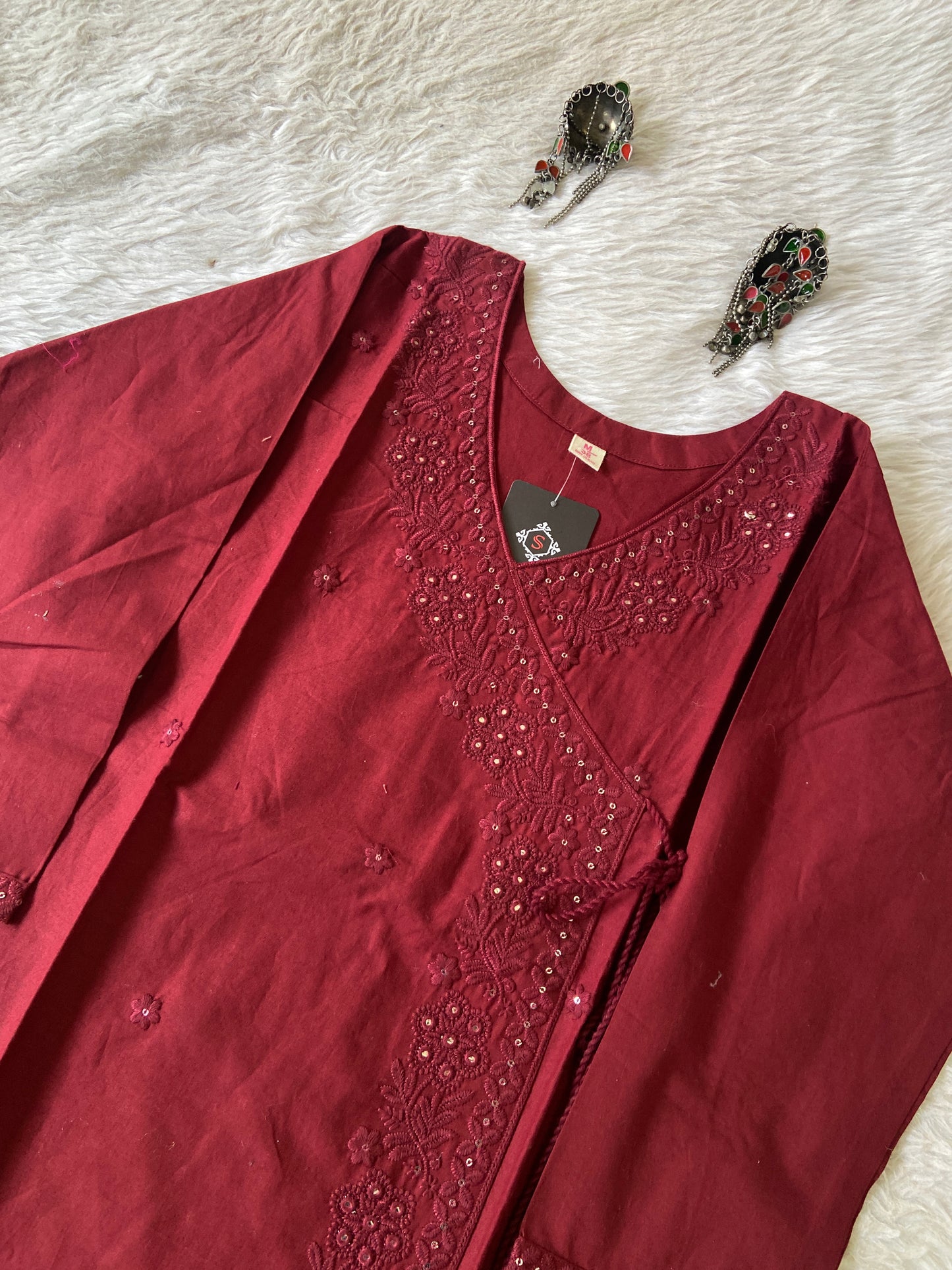 Lakhnavi Style Straight Cotton Kurti. Cotton Kurtis For Women Online India. Shop the Latest Festive Summer Collection at Shivani Designer Kurti.