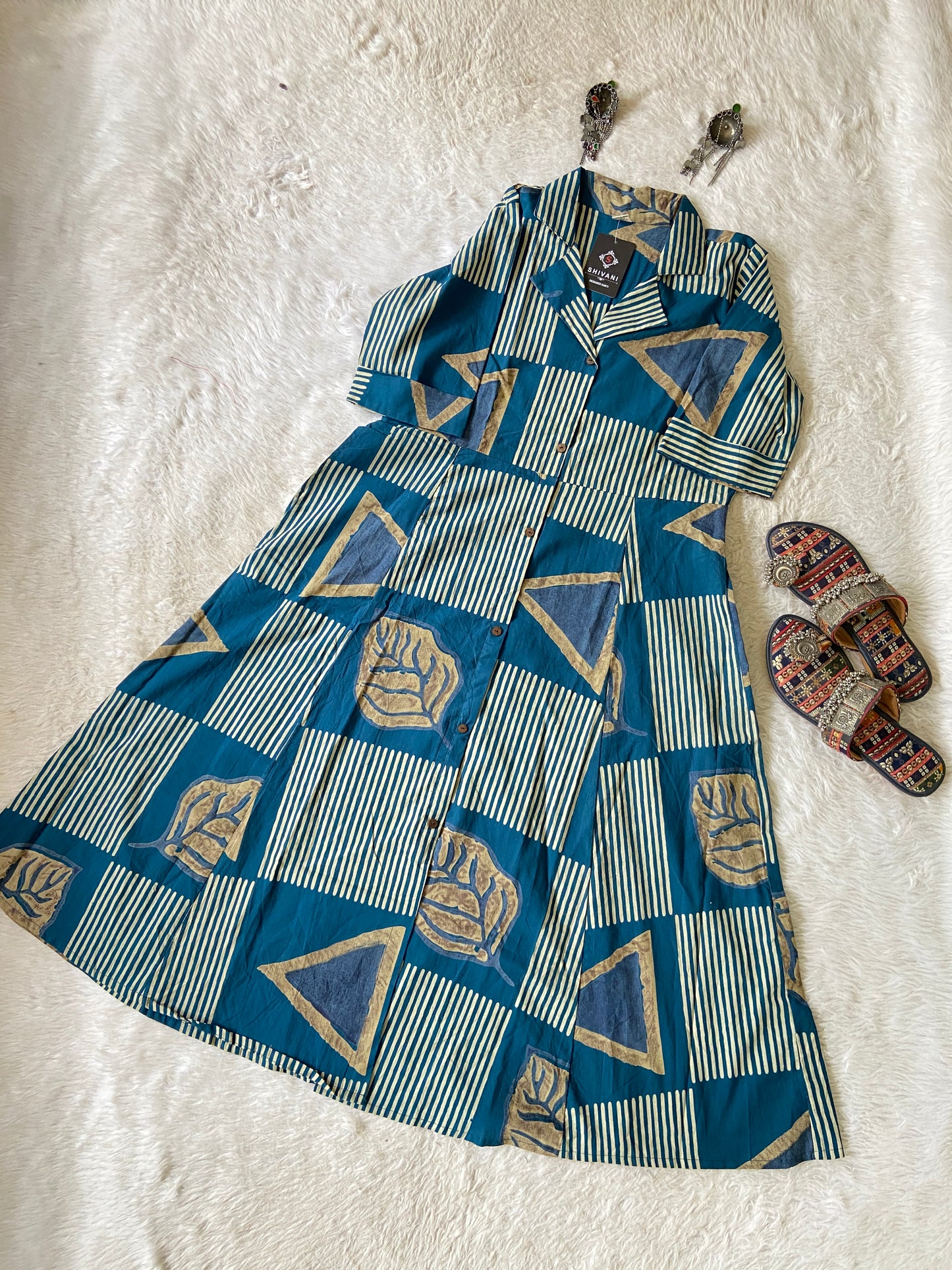 Cotton Printed Midi. Cotton Kurti For Women online India. Shop the Latest Festive Summer Collection at Shivani Designer Kurti.