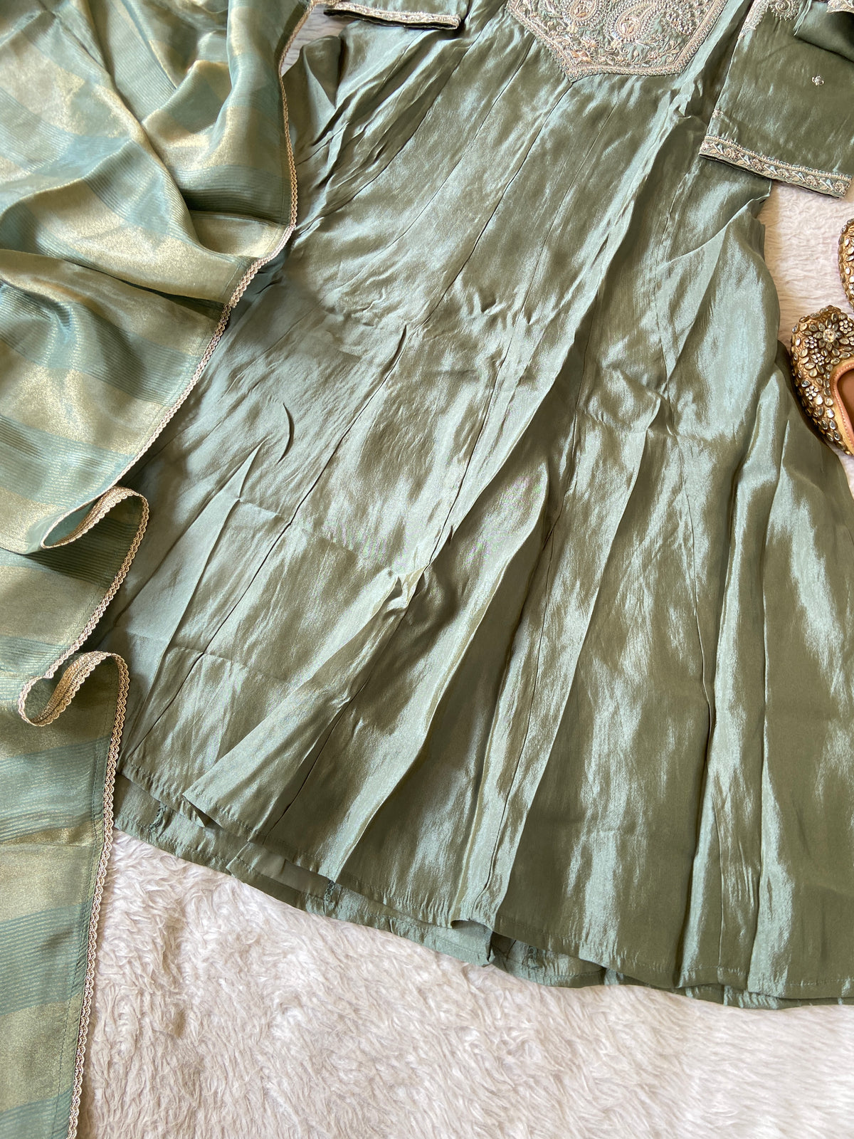 Party Wear Special. Embroidery Work Silk Anarkali Kurti With Semi Palazzo And Dupatta. Silk Suit Sets For Women Online India. Shop the Latest Festive Summer Collection at Shivani Designer Kurti.