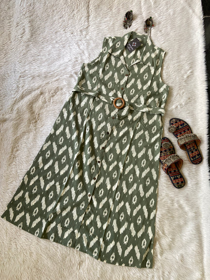 Midi Cotton Aline Kurti. Cotton Kurtis For Women Online India. Shop the Latest Festive Summer Collection at Shivani Designer Kurti.