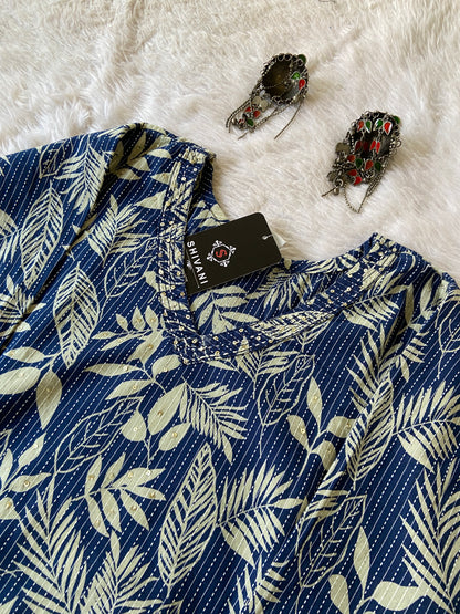 Jaipur Printed Cotton Kurti . Cotton StraightCut Kurti For Women