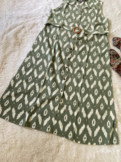 Midi Cotton Aline Kurti. Cotton Kurtis For Women Online India. Shop the Latest Festive Summer Collection at Shivani Designer Kurti.