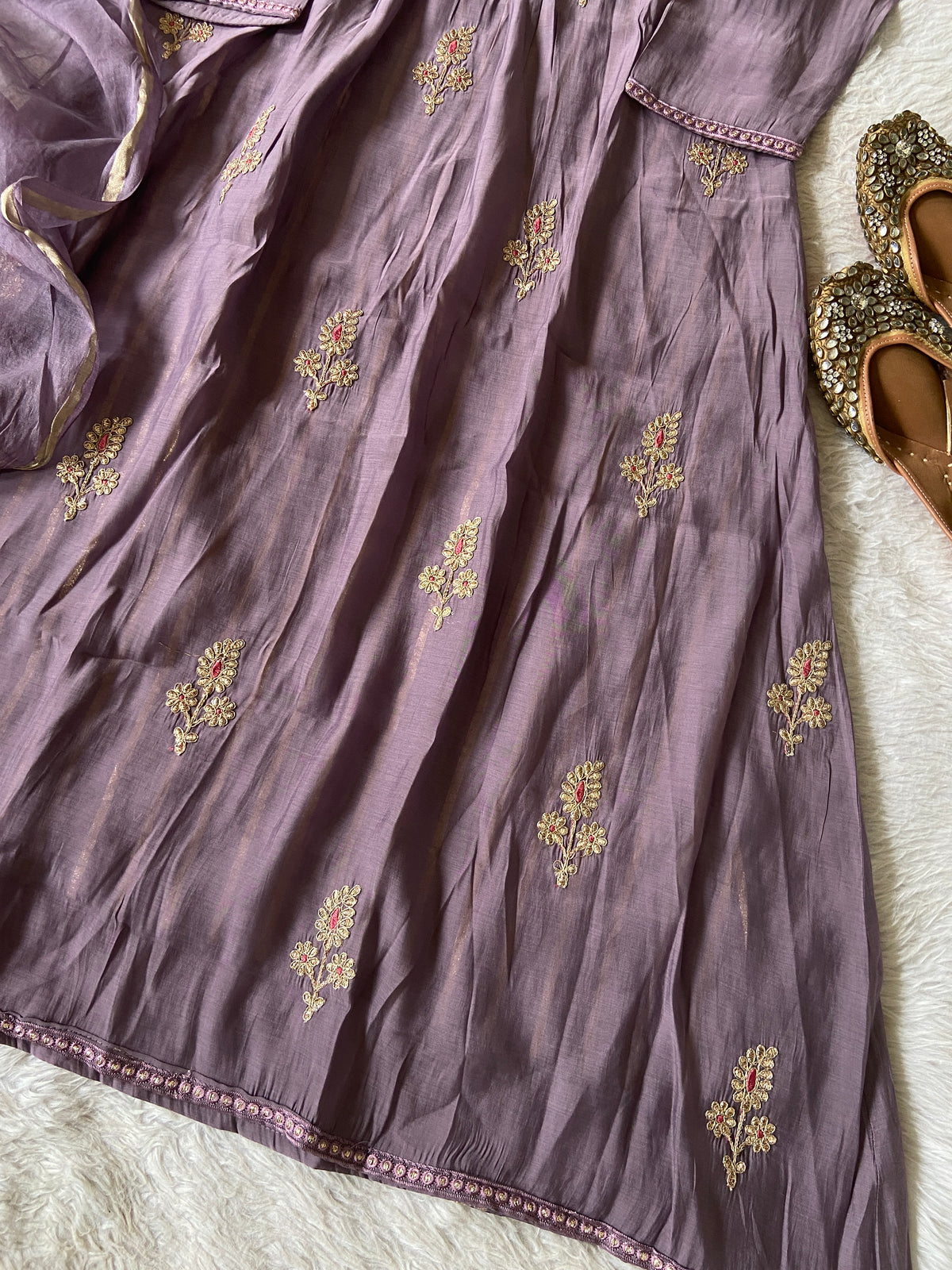 Designer Aline Kurti Palazzo And Dupatta. Silk Suit Sets For Women Online India. Shop the Latest Festive Summer Collection at Shivani Designer Kurti.