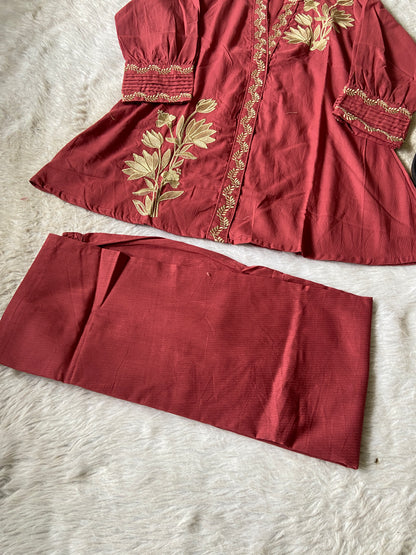 Premium Cotton Co-ord Set With Palazzo. Cotton Co-ord Sets For Women Online India. Shop the Latest Festive Summer Collection at Shivani Designer Kurti.