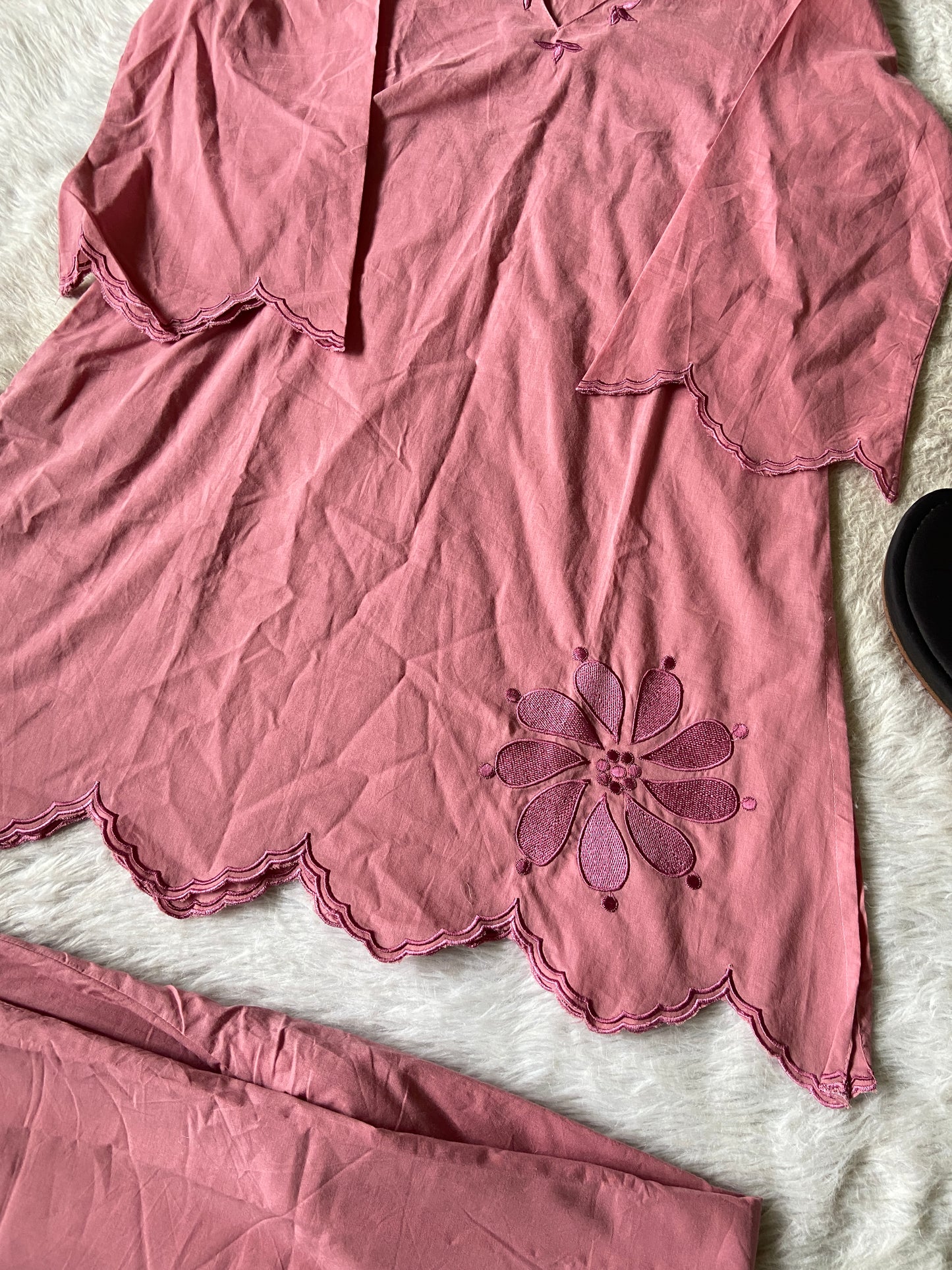 Premium Cotton Co-ord Set With Palazzo (Bell Sleeve Concept). Cotton Co-ord Sets For Women Online India. Shop the Latest Festive Summer Collection at Shivani Designer Kurti.