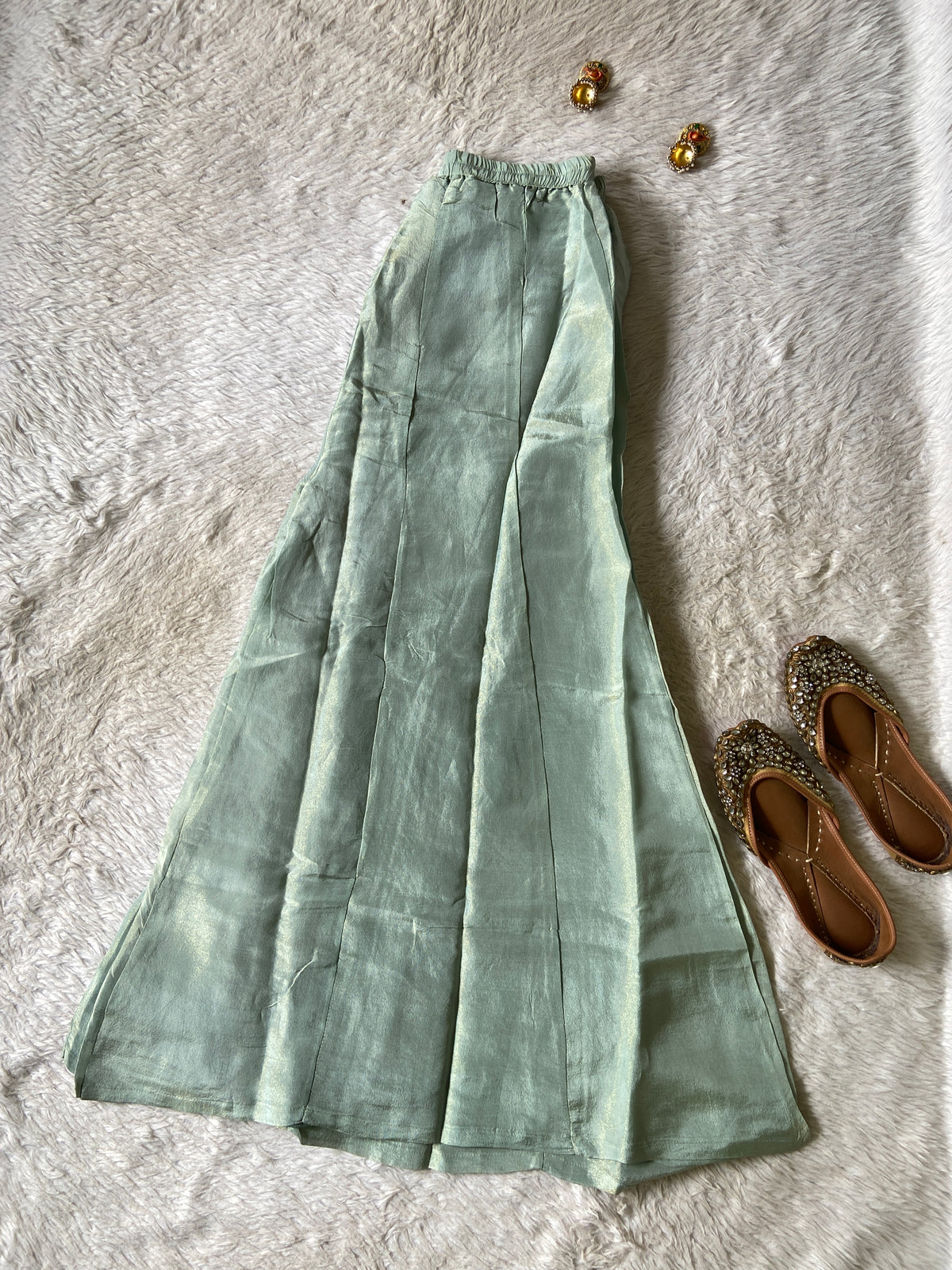 Premium Short Kurti Suit. Tissue Shimmer Short Kurti With Full Flair Palazzo And Dupatta. Silk Suit Sets For Women Online India. Shop the Latest Festive Summer Collection at Shivani Designer Kurti.
