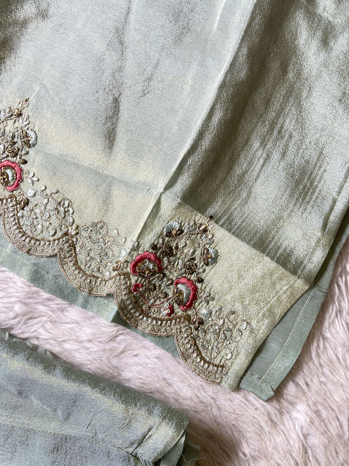 Premium Short Kurti Suit. Tissue Shimmer Short Kurti With Full Flair Palazzo And Dupatta. Silk Suit Sets For Women Online India. Shop the Latest Festive Summer Collection at Shivani Designer Kurti.