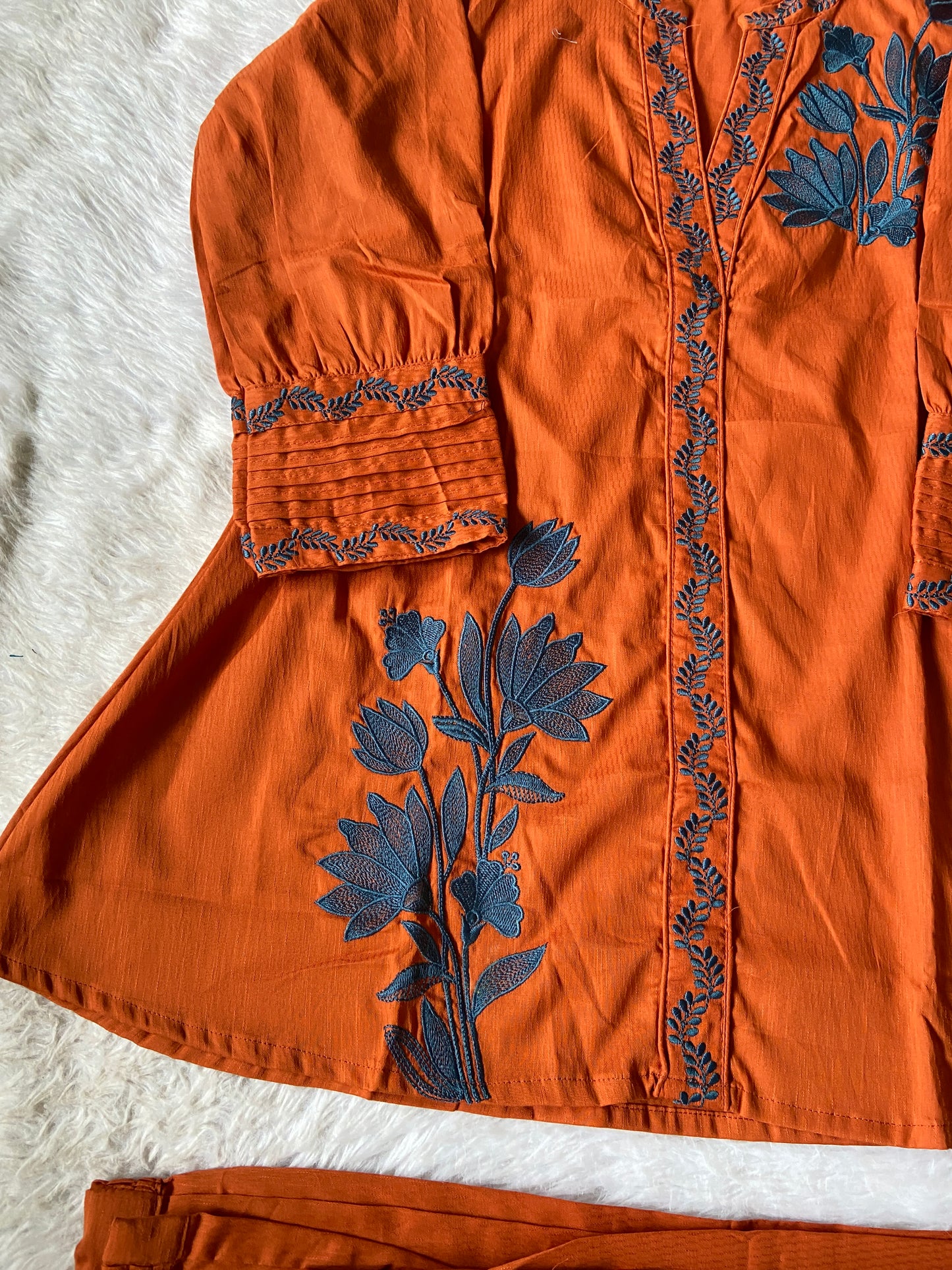 Premium Cotton Co-ord Set With Palazzo. Cotton Co-ord Sets For Women Online India. Shop the Latest Festive Summer Collection at Shivani Designer Kurti.