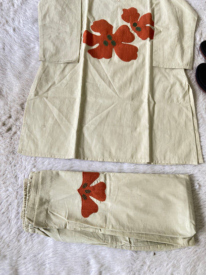 Premium Cotton Co-ord Set With Palazzo. Cotton Co-ord Sets For Women Online India. Shop the Latest Festive Summer Collection at Shivani Designer Kurti.