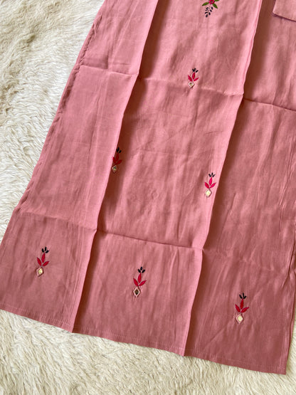 Handwork Straight Silk Kurti. Silk Kurtis For Women Online India. Shop the Latest Festive Summer Collection at Shivani Designer Kurti.