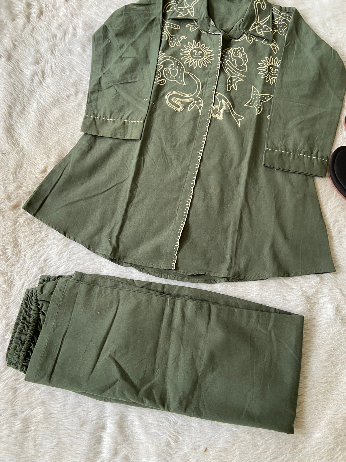 Premium Cotton Co-ord Set With Palazzo. Cotton Co-ord Sets For Women Online India. Shop the Latest Festive Summer Collection at Shivani Designer Kurti.