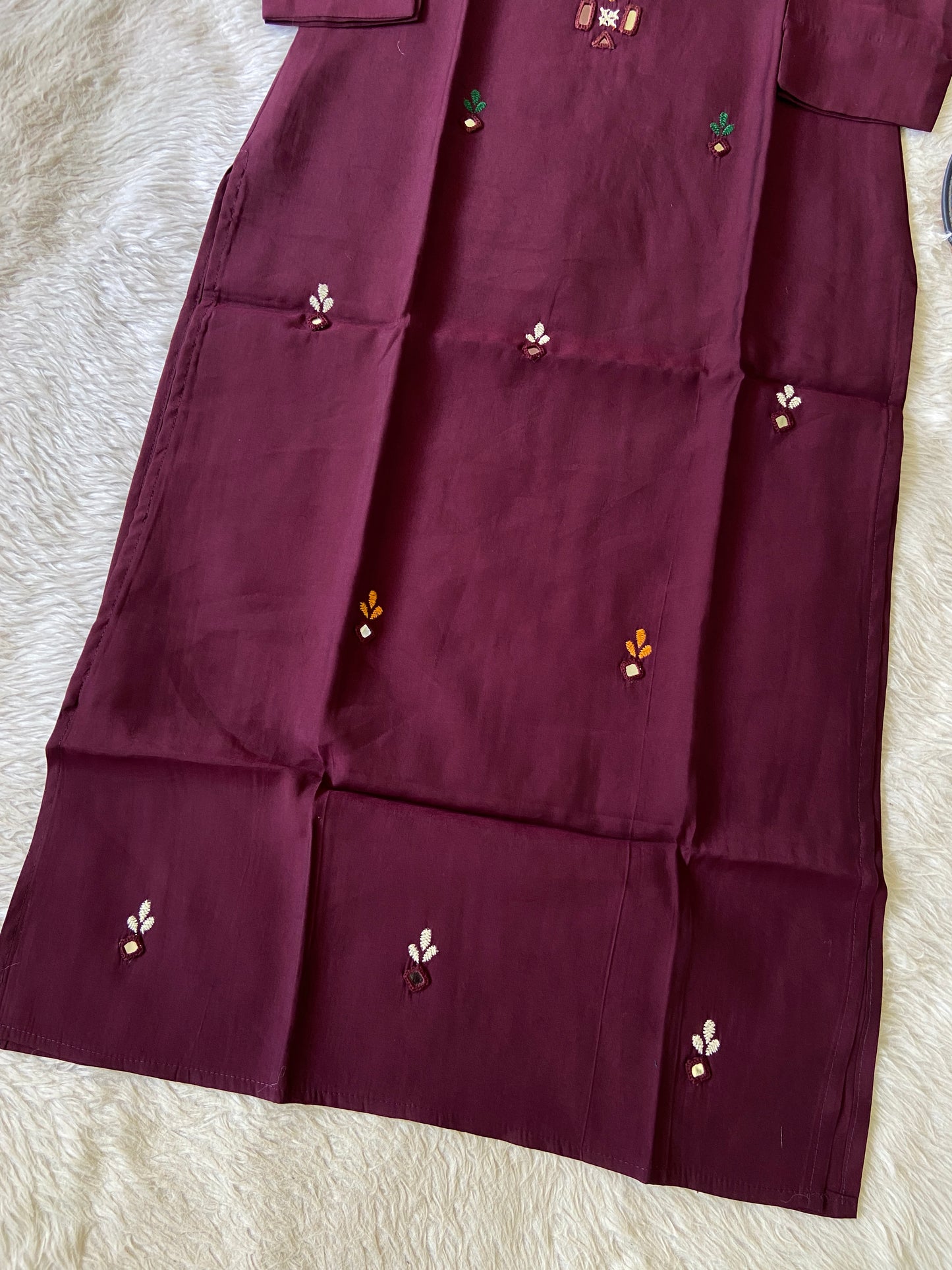 Handwork Straight Silk Kurti. Silk Kurtis For Women Online India. Shop the Latest Festive Summer Collection at Shivani Designer Kurti.