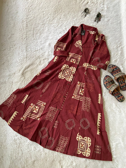 Cotton Printed Midi. Cotton Kurti For Women online India. Shop the Latest Festive Summer Collection at Shivani Designer Kurti.