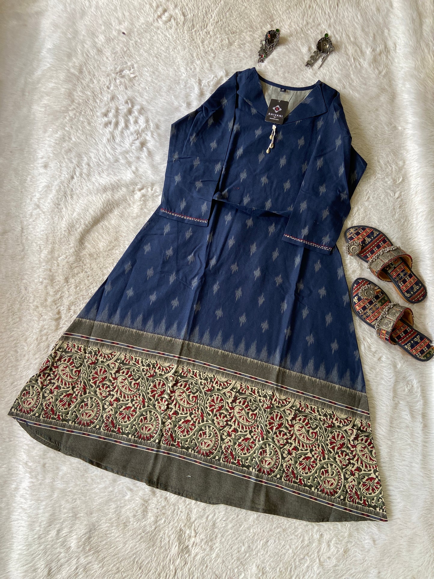 Cotton Midi, Cotton Aline Kurti. Cotton Kurti For Women online India. Shop the Latest Festive Summer Collection at Shivani Designer Kurti.