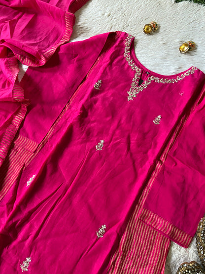 Premium Collection. Banarasi Mul Chanderi Aline Kurti With Pant And Dupatta. Silk Suit Sets For Women Online India. Shop the Latest Festive Summer Collection at Shivani Designer Kurti.
