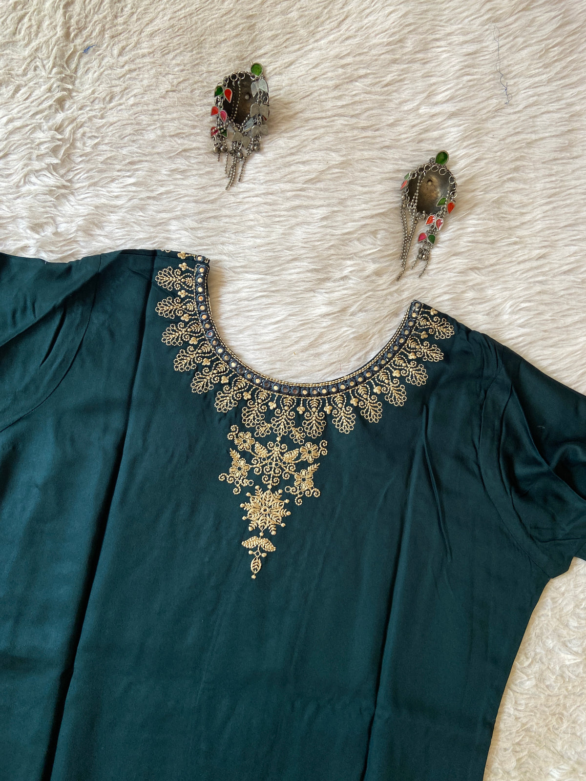 Embroidery Work Straight Satin Silk Kurti. Silk Kurtis For Women Online India. Shop the Latest Festive Summer Collection at Shivani Designer Kurti.