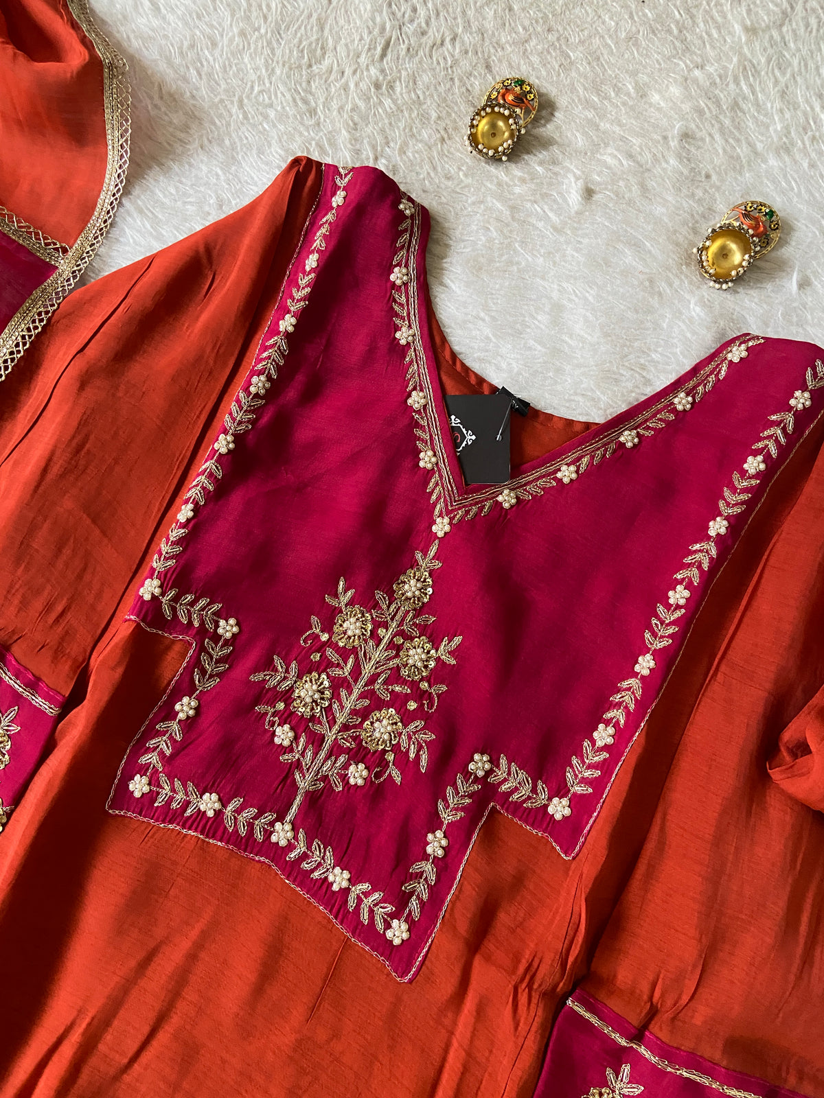 Premium Collection. Mul Chanderi Aline Kurti With Palazzo And Dupatta. Silk Suit Sets For Women Online India. Shop the Latest Festive Summer Collection at Shivani Designer Kurti.
