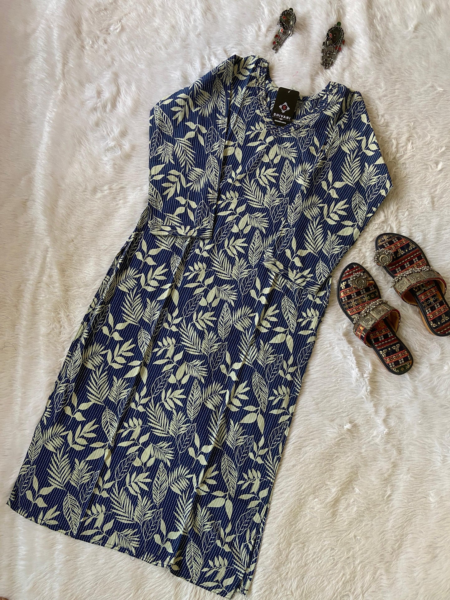 Jaipur Printed Cotton Kurti . Cotton StraightCut Kurti For Women