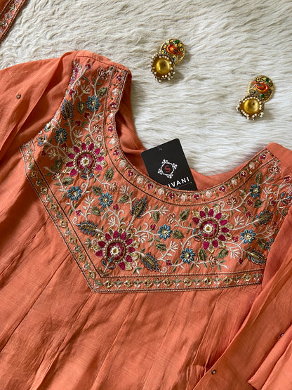 Premium Designer Anarkali Suit. Silk Suit Sets For Women Online India. Shop the Latest Festive Summer Collection at Shivani Designer Kurti.
