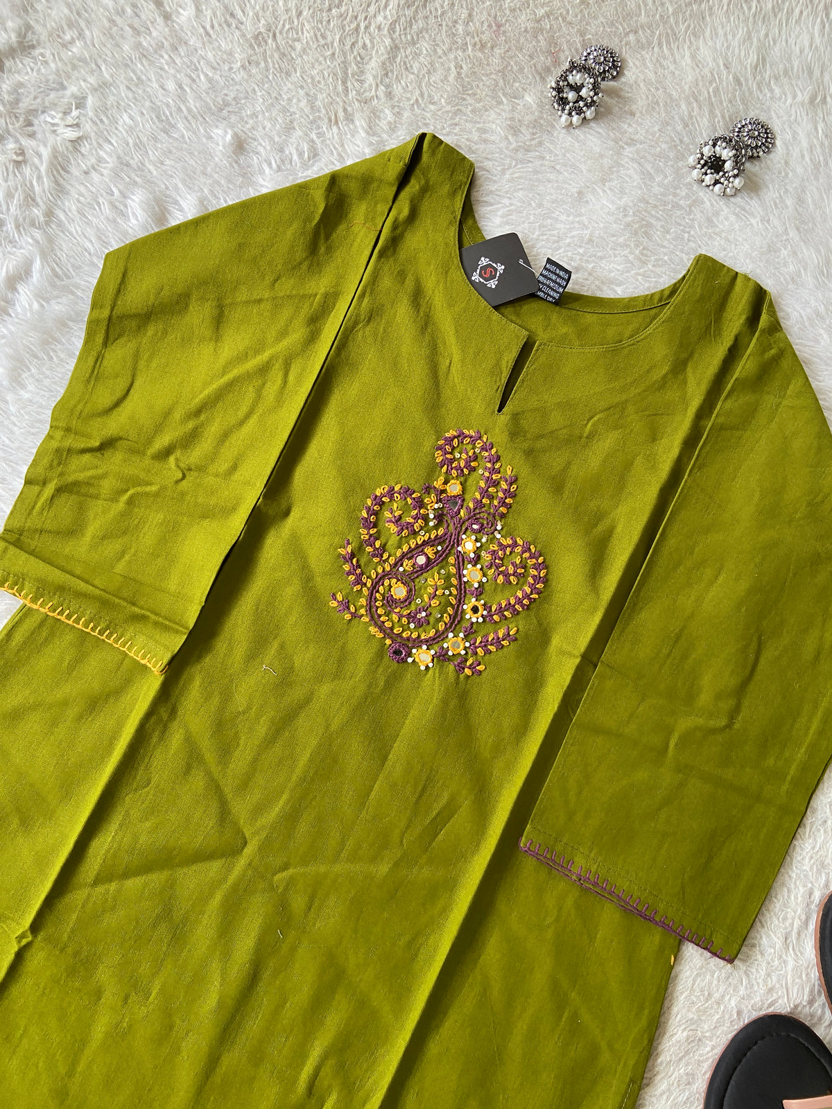 Premium Cotton Co-ord Set With Palazzo. Cotton Co-ord Sets For Women Online India. Shop the Latest Festive Summer Collection at Shivani Designer Kurti.