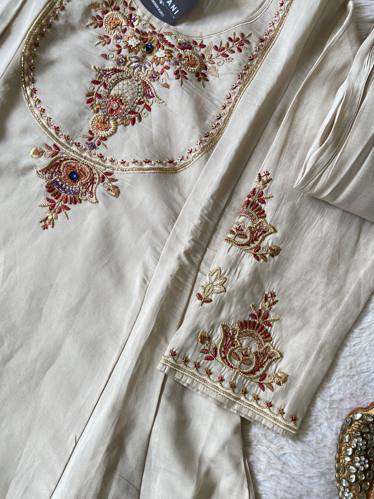 Party Wear Special. Embroidery Work Silk Anarkali Kurti With Pant And Dupatta. Silk Suit Sets For Women Online India. Shop the Latest Festive Summer Collection at Shivani Designer Kurti.