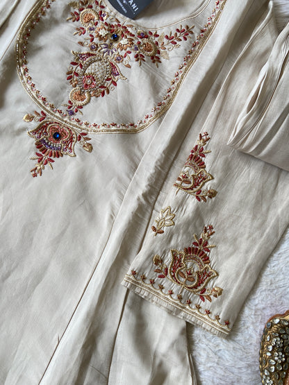 Party Wear Special. Embroidery Work Silk Anarkali Kurti With Pant And Dupatta. Silk Suit Sets For Women Online India. Shop the Latest Festive Summer Collection at Shivani Designer Kurti.