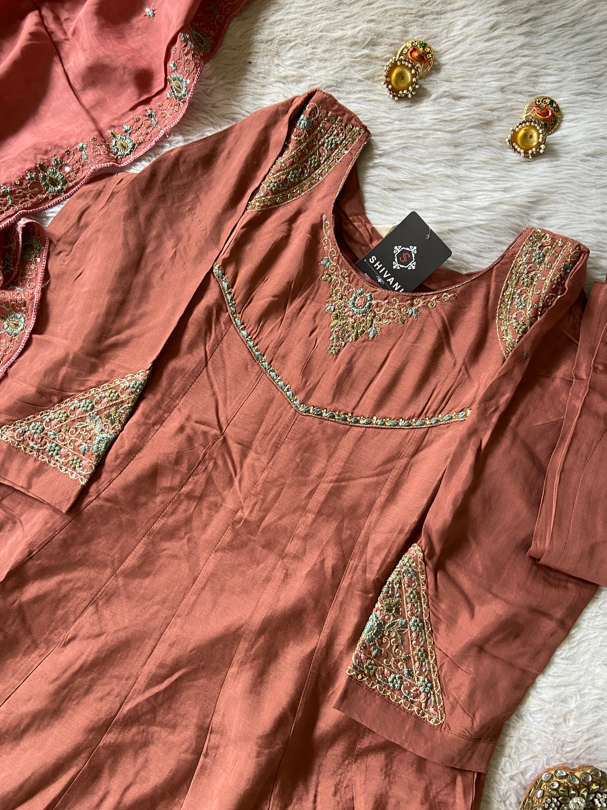 Premium Designer Anarkali Suit. Silk Suit Sets For Women Online India. Shop the Latest Festive Summer Collection at Shivani Designer Kurti.