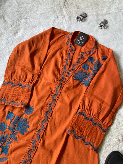Premium Cotton Co-ord Set With Palazzo. Cotton Co-ord Sets For Women Online India. Shop the Latest Festive Summer Collection at Shivani Designer Kurti.