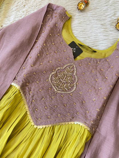 Designer Aline Kurti With Palazzo And Dupatta. Silk Suit Sets For Women Online India. Shop the Latest Festive Summer Collection at Shivani Designer Kurti.