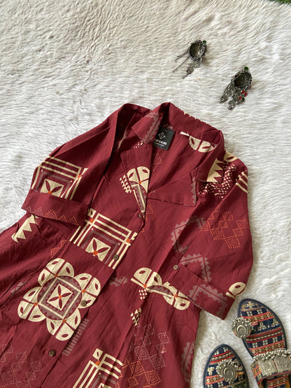 Cotton Printed Midi. Cotton Kurti For Women online India. Shop the Latest Festive Summer Collection at Shivani Designer Kurti.