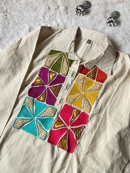 Premium Cotton Co-ord Set With Palazzo. Cotton Co-ord Sets For Women Online India. Shop the Latest Festive Summer Collection at Shivani Designer Kurti.