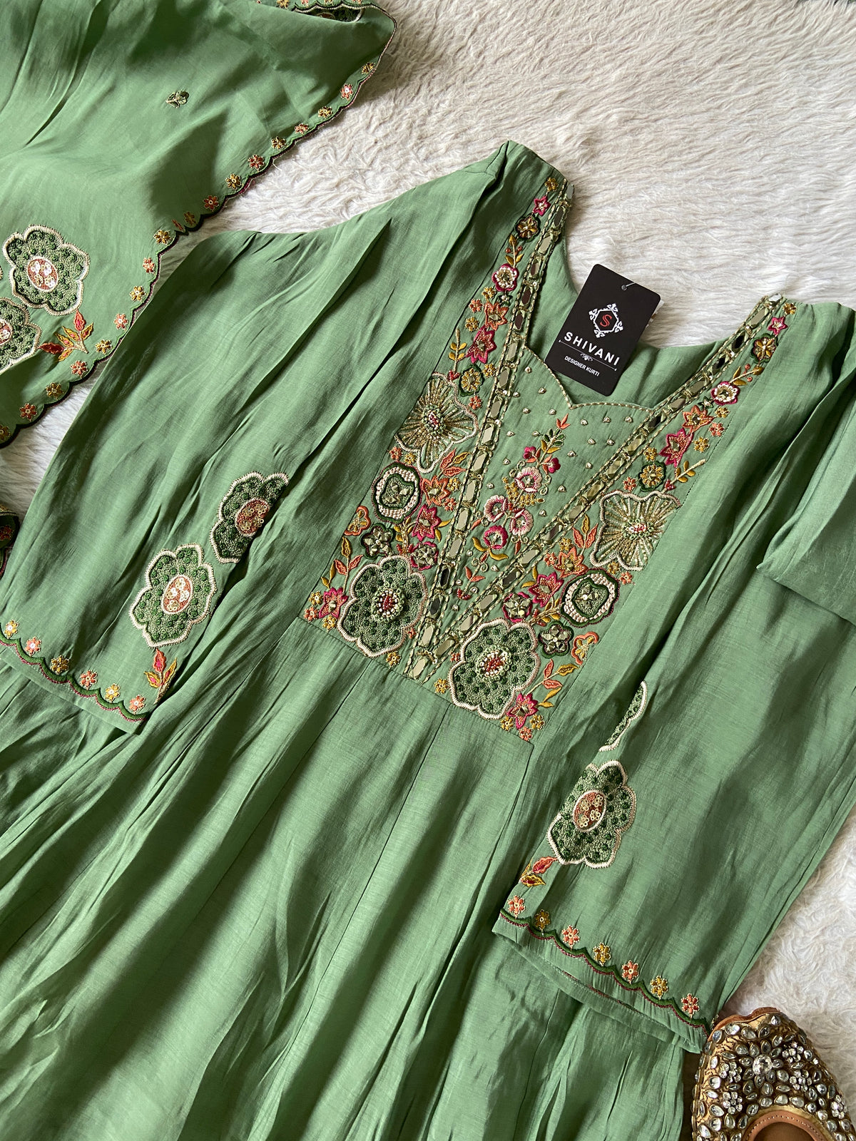 Premium Designer Anarkali Suit. Silk Suit Sets For Women Online India. Shop the Latest Festive Summer Collection at Shivani Designer Kurti.