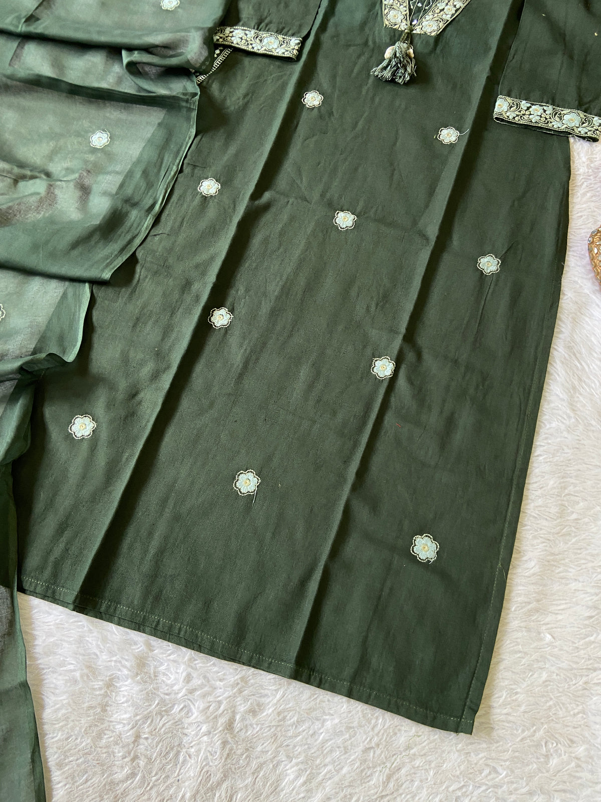 Cotton Straight Kurti, Palazzo And Dupatta. Cotton Suits Sets For Women Online India. Shop the Latest Festive Summer Collection at Shivani Designer Kurti.