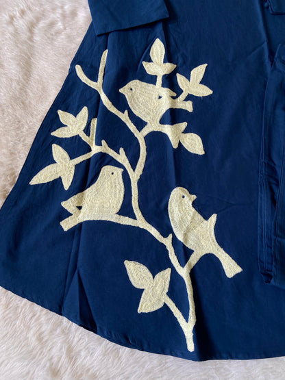 Beautiful Cotton Aline Kurti And Pant. Cotton Aline Kurti Sets For Women Online India. Shop the Latest Festive Summer Collection at Shivani Designer Kurti.