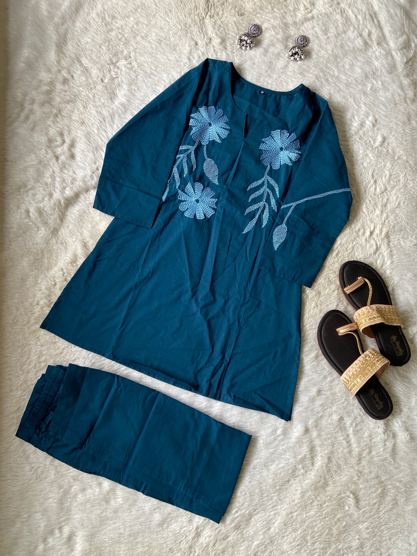 Premium Cotton Co-ord Set With Palazzo. Cotton Co-ord Sets For Women Online India. Shop the Latest Festive Summer Collection at Shivani Designer Kurti.