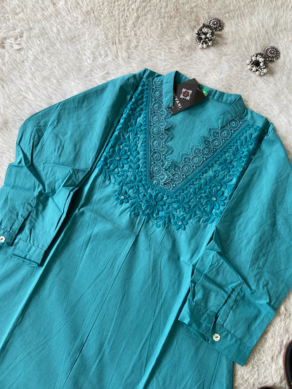 Premium Cotton Co-ord Set With Palazzo. Cotton Co-ord Sets For Women Online India. Shop the Latest Festive Summer Collection at Shivani Designer Kurti.