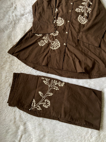 Premium Cotton Co-ord Set With Palazzo. Cotton Co-ord Sets For Women Online India. Shop the Latest Festive Summer Collection at Shivani Designer Kurti.