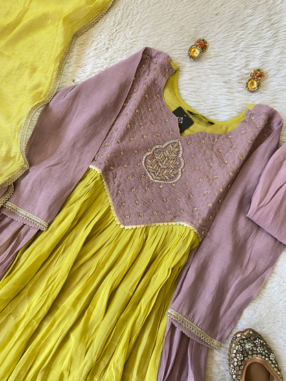 Designer Aline Kurti With Palazzo And Dupatta. Silk Suit Sets For Women Online India. Shop the Latest Festive Summer Collection at Shivani Designer Kurti.