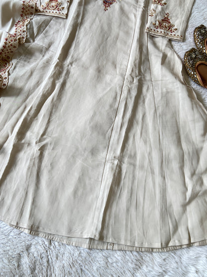 Party Wear Special. Embroidery Work Silk Anarkali Kurti With Pant And Dupatta. Silk Suit Sets For Women Online India. Shop the Latest Festive Summer Collection at Shivani Designer Kurti.