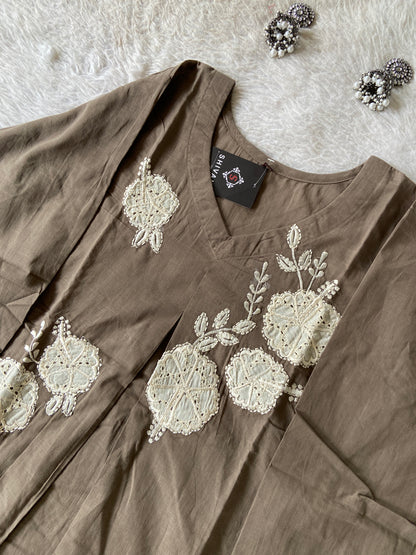 Premium Cotton Co-ord Set With Palazzo. Cotton Co-ord Sets For Women Online India. Shop the Latest Festive Summer Collection at Shivani Designer Kurti.