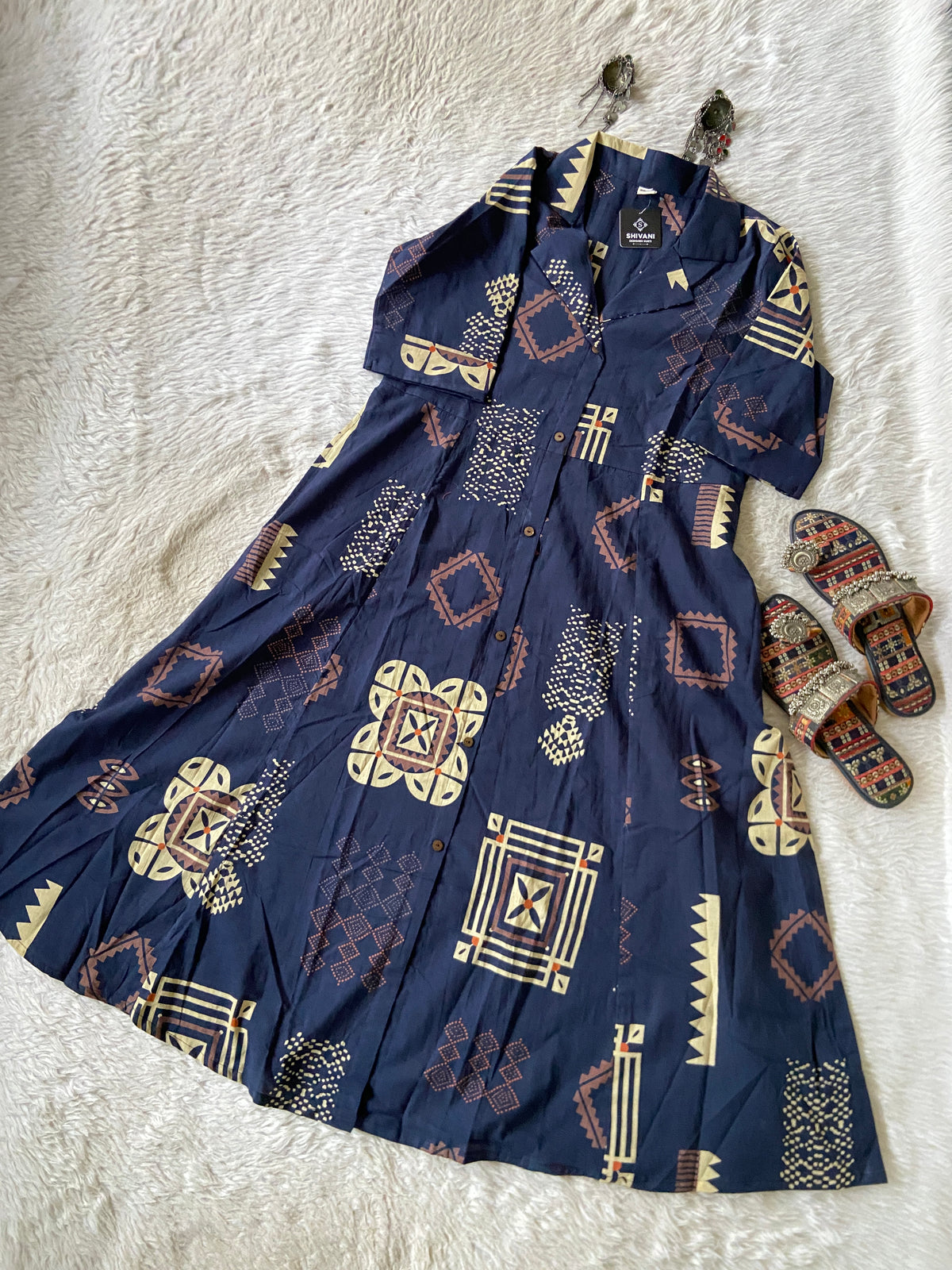 Cotton Printed Midi. Cotton Kurti For Women online India. Shop the Latest Festive Summer Collection at Shivani Designer Kurti.