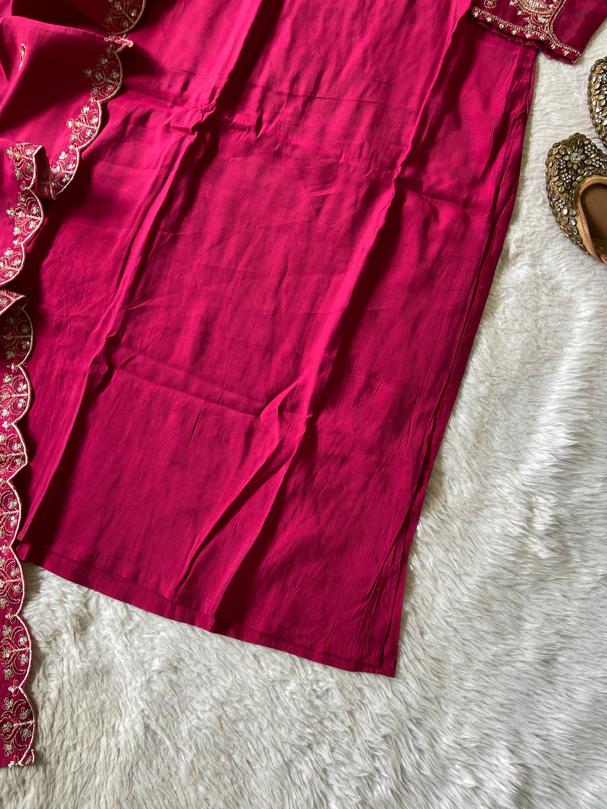Silk Straight Kurti With Flair Palazzo And Dupatta. Silk Suit Sets For Women Online India. Shop the Latest Festive Summer Collection at Shivani Designer Kurti.