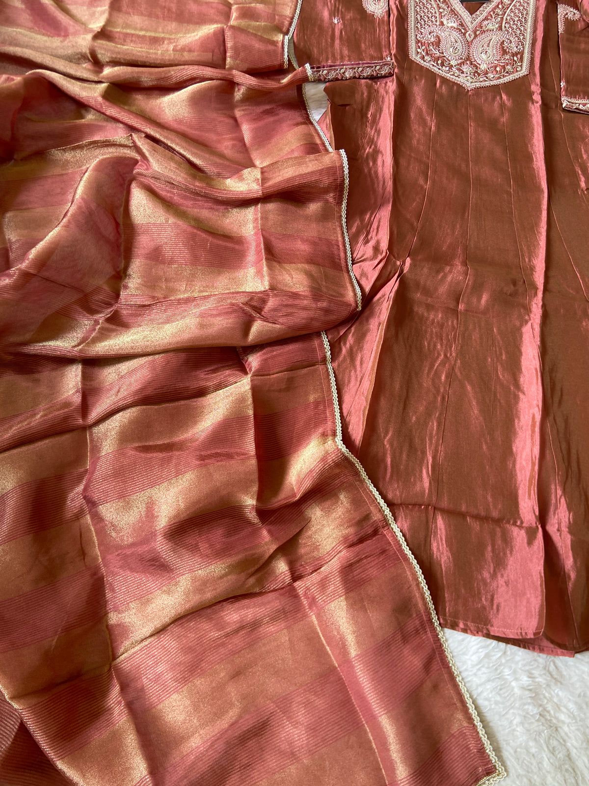 Party Wear Special. Embroidery Work Silk Anarkali Kurti With Semi Palazzo And Dupatta. Silk Suit Sets For Women Online India. Shop the Latest Festive Summer Collection at Shivani Designer Kurti.