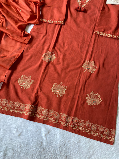 Cotton Straight Kurti, Palazzo And Dupatta. Cotton Suits Sets For Women Online India. Shop the Latest Festive Summer Collection at Shivani Designer Kurti.