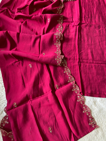 Silk Straight Kurti With Flair Palazzo And Dupatta. Silk Suit Sets For Women Online India. Shop the Latest Festive Summer Collection at Shivani Designer Kurti.